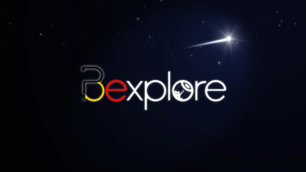 Logo of the unusual travel agency Bexplore by Jordan Vanderstraeten