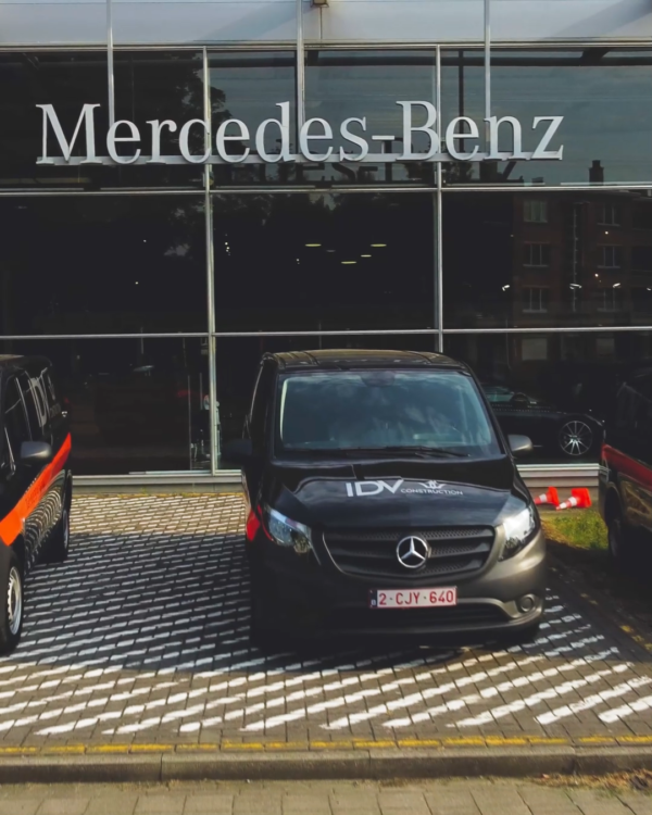 Introducing a fleet of Mercedes cars for Mercedes Europa by Jordan Vanderstraeten