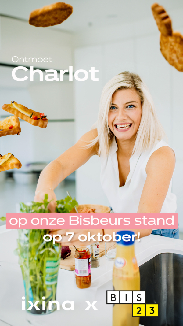 Charlot at Bisbeurs' ixina stand by Jordan Vanderstraeten